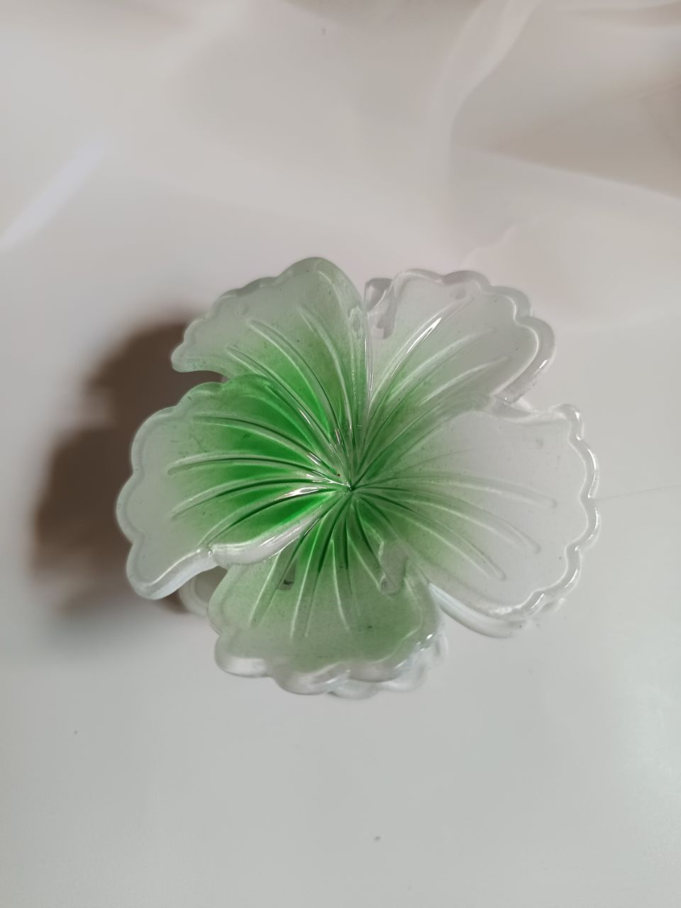Jumbo hibiscus claw - Green