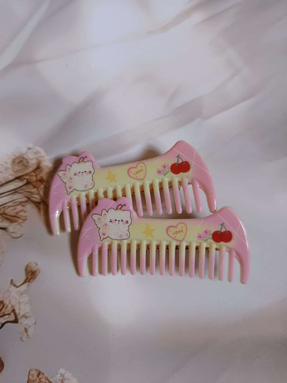 Unique Comb design alligator clips - 2