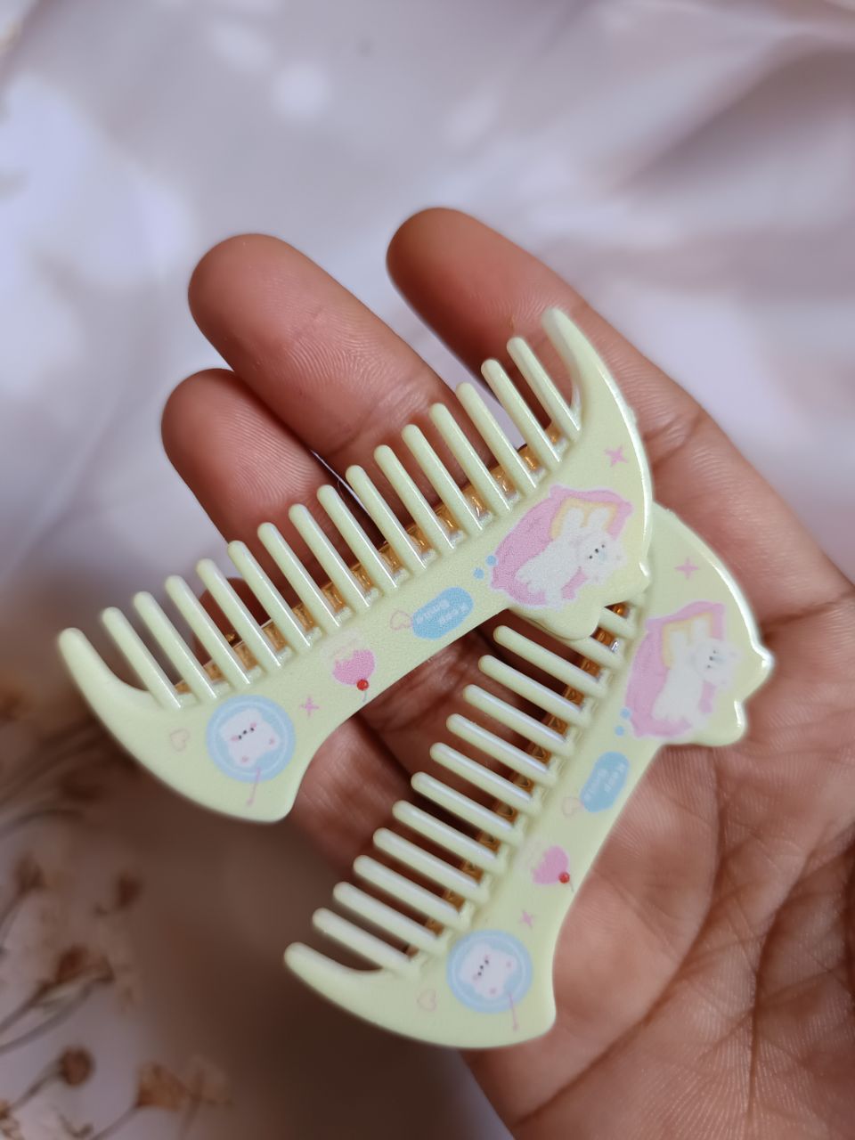 Unique Comb design alligator clips - 3
