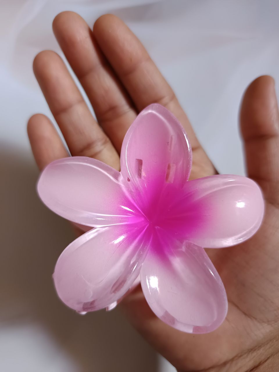 Jumbo size 5 petals claw - Pink 2