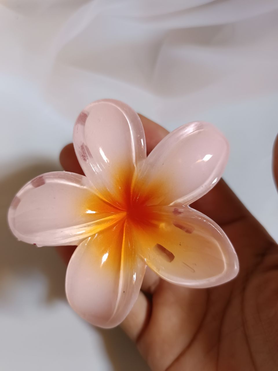 Jumbo size 5 petals claw - Orange