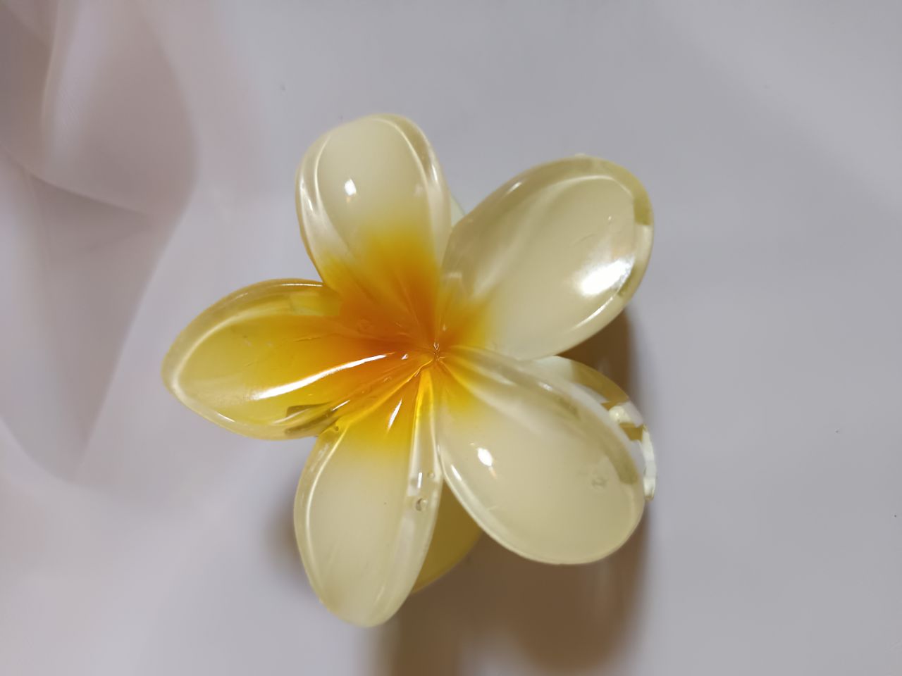 Jumbo size 5 petals claw - Yellow