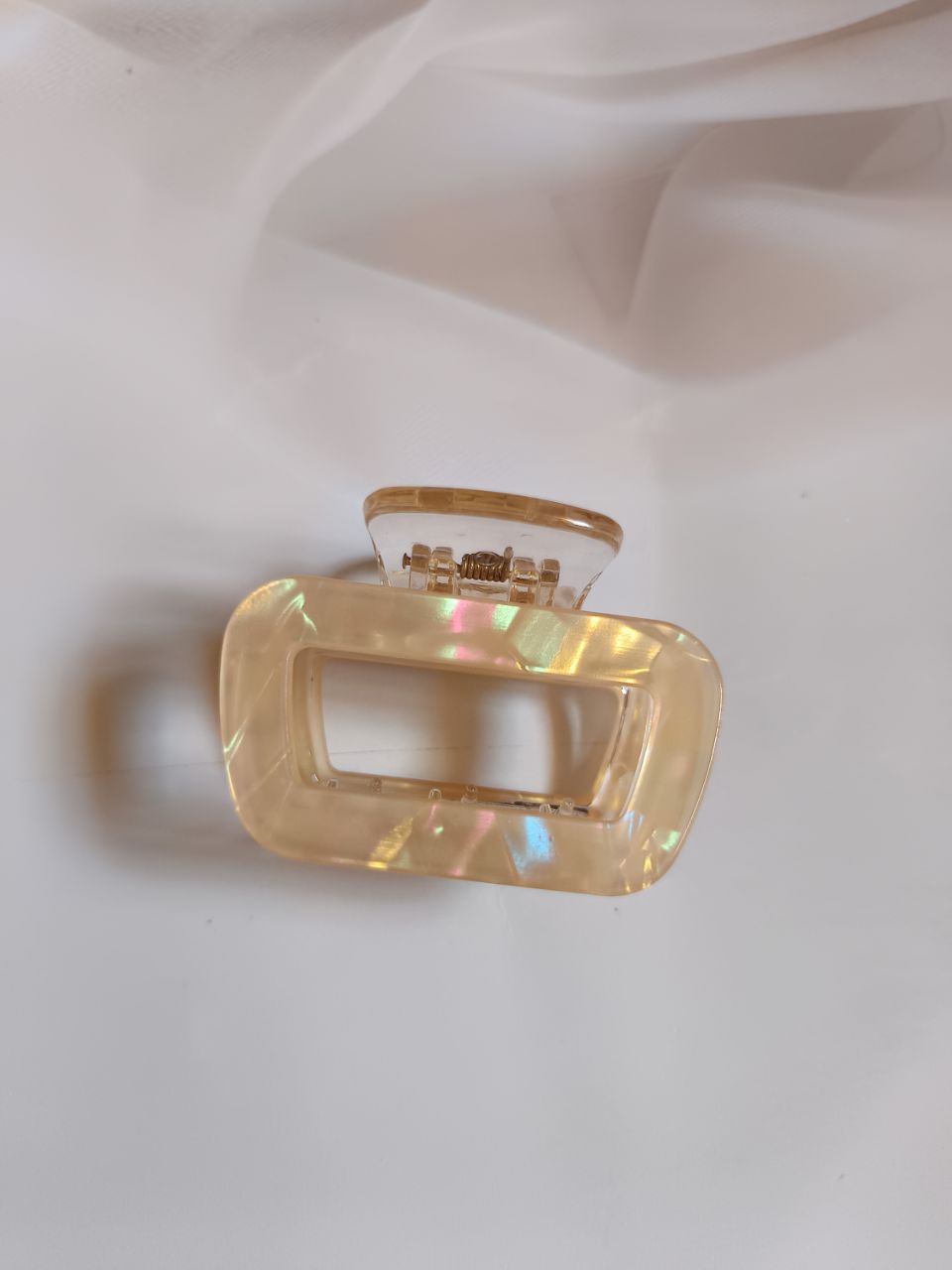 Acrylic sparkling box claw - Golden