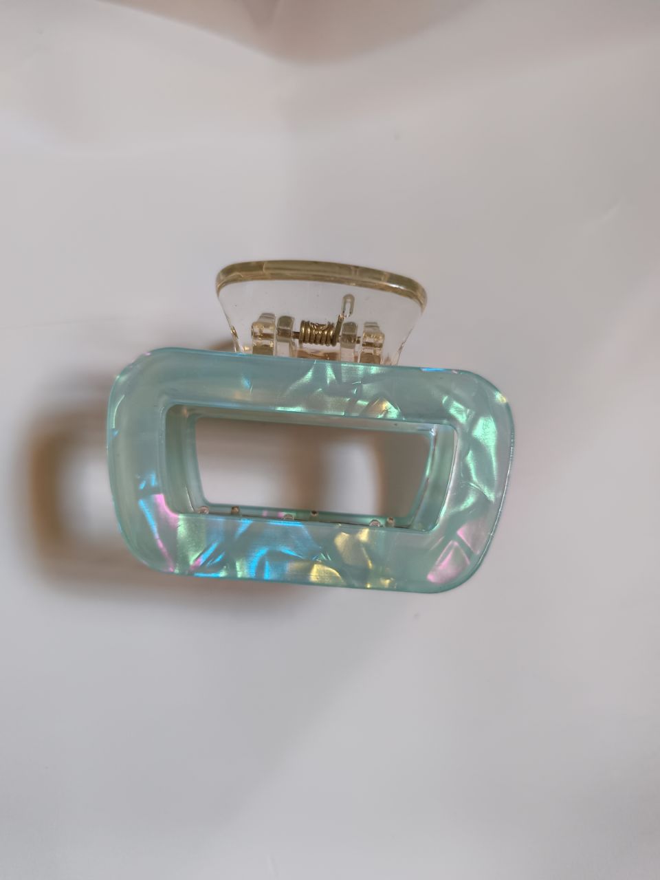 Acrylic sparkling box claw - Skyblue