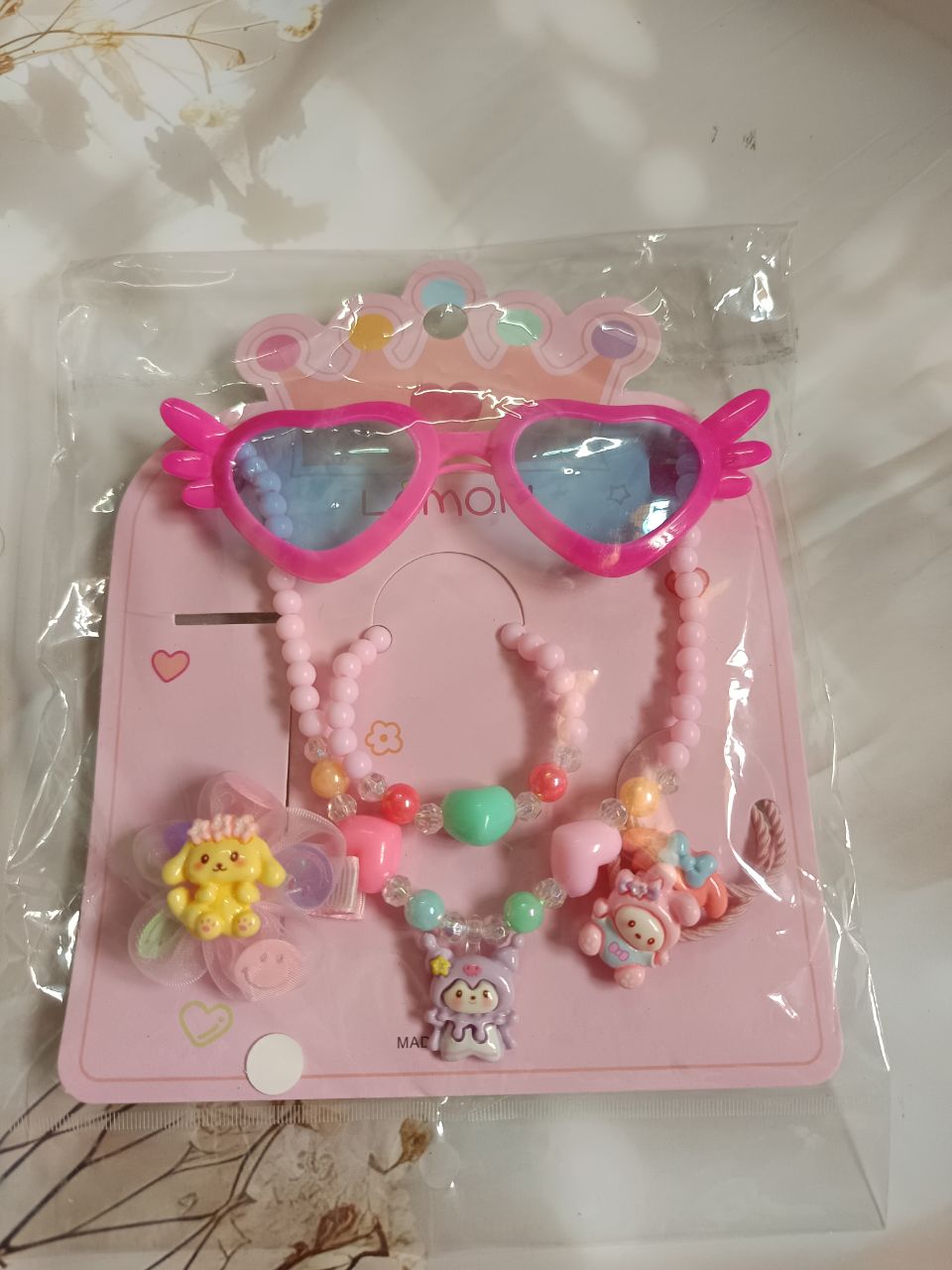 Kid accessories combo pack - Pink