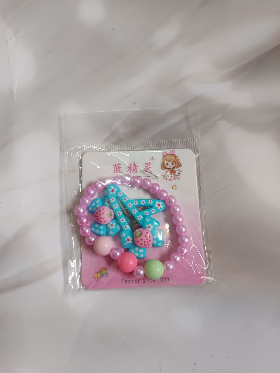 Langingling bracelet and tiktak combo pack - Blue