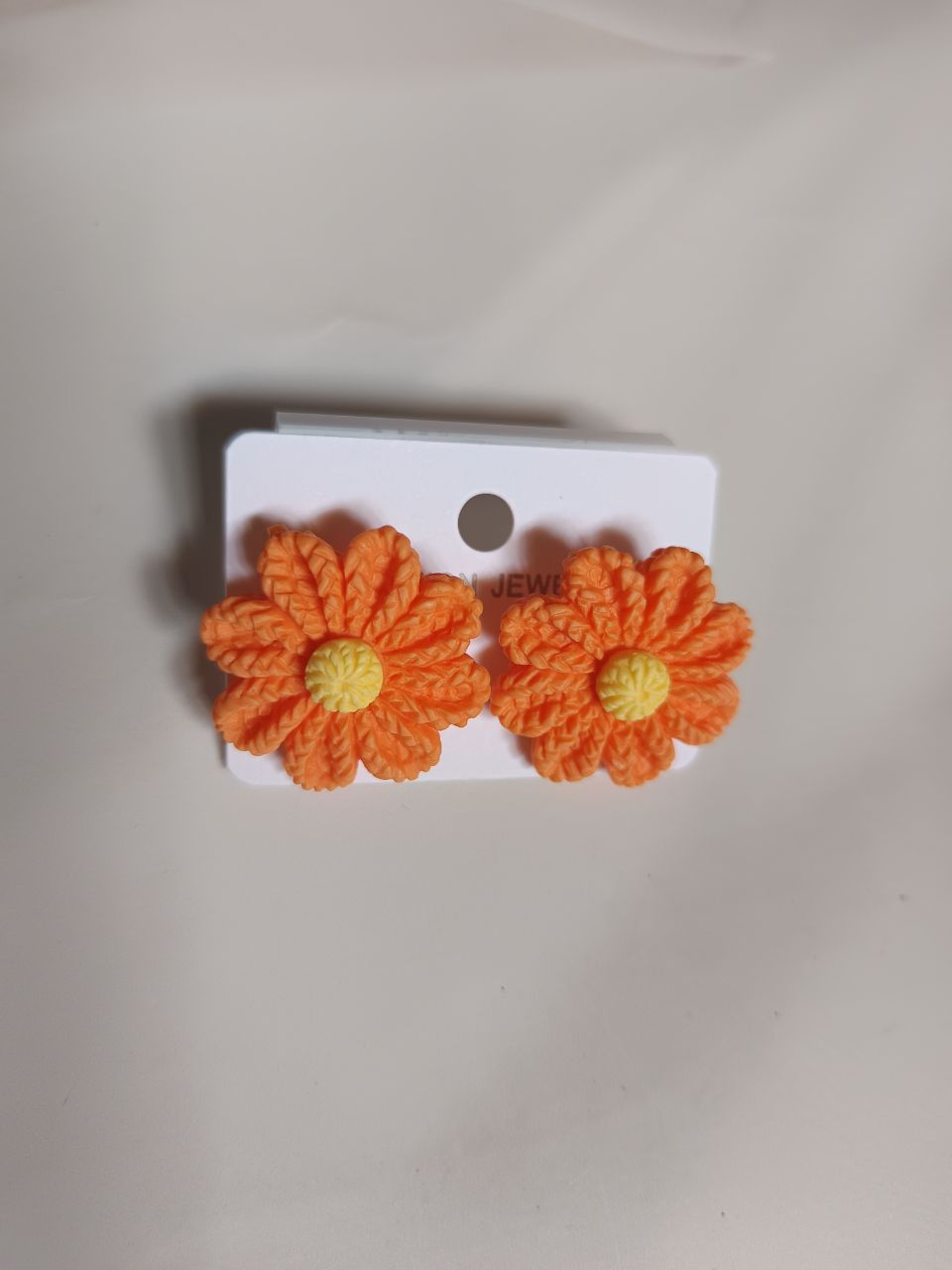 New trend  earring - Orange