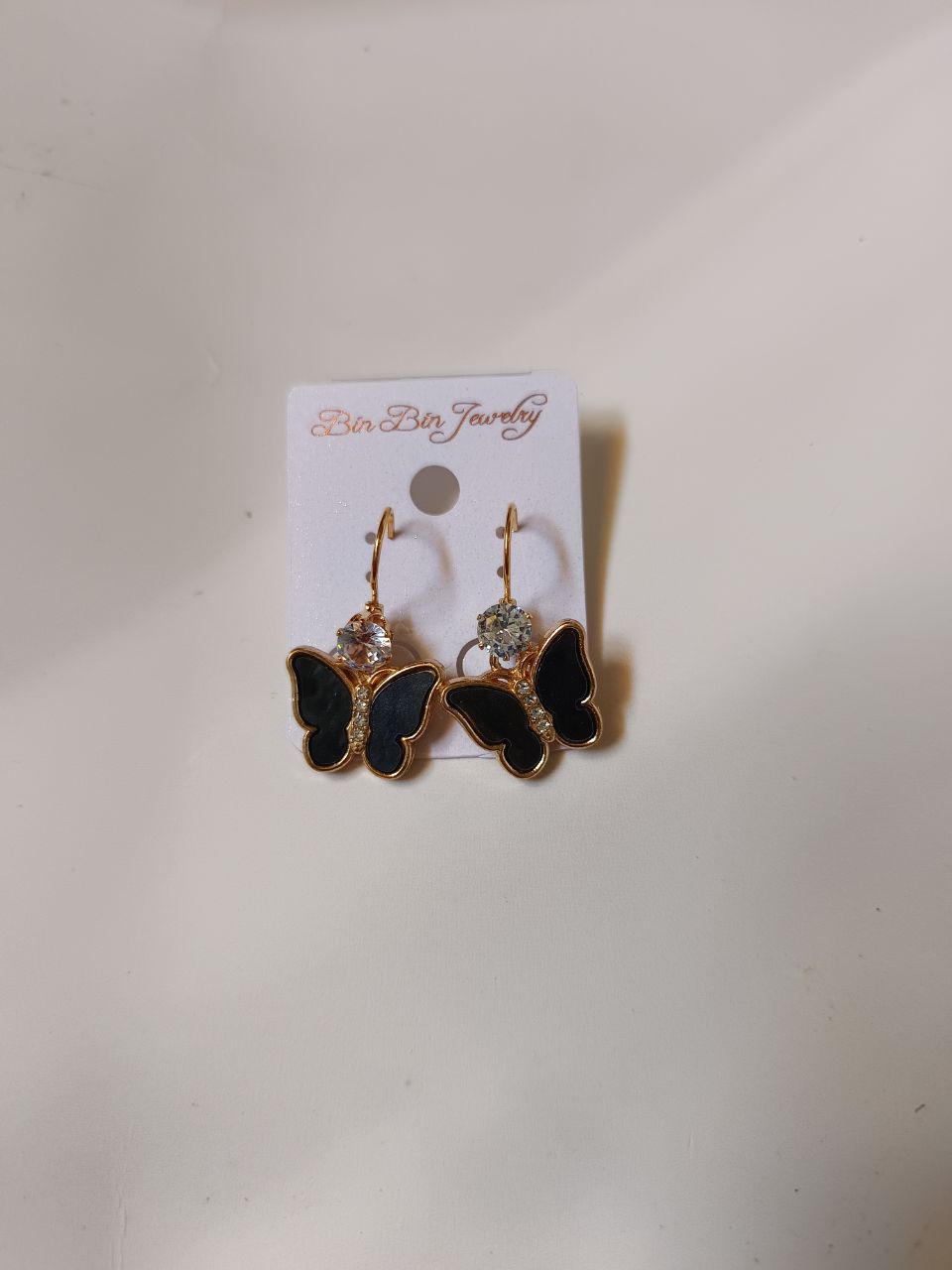 Butterfly drops - Black