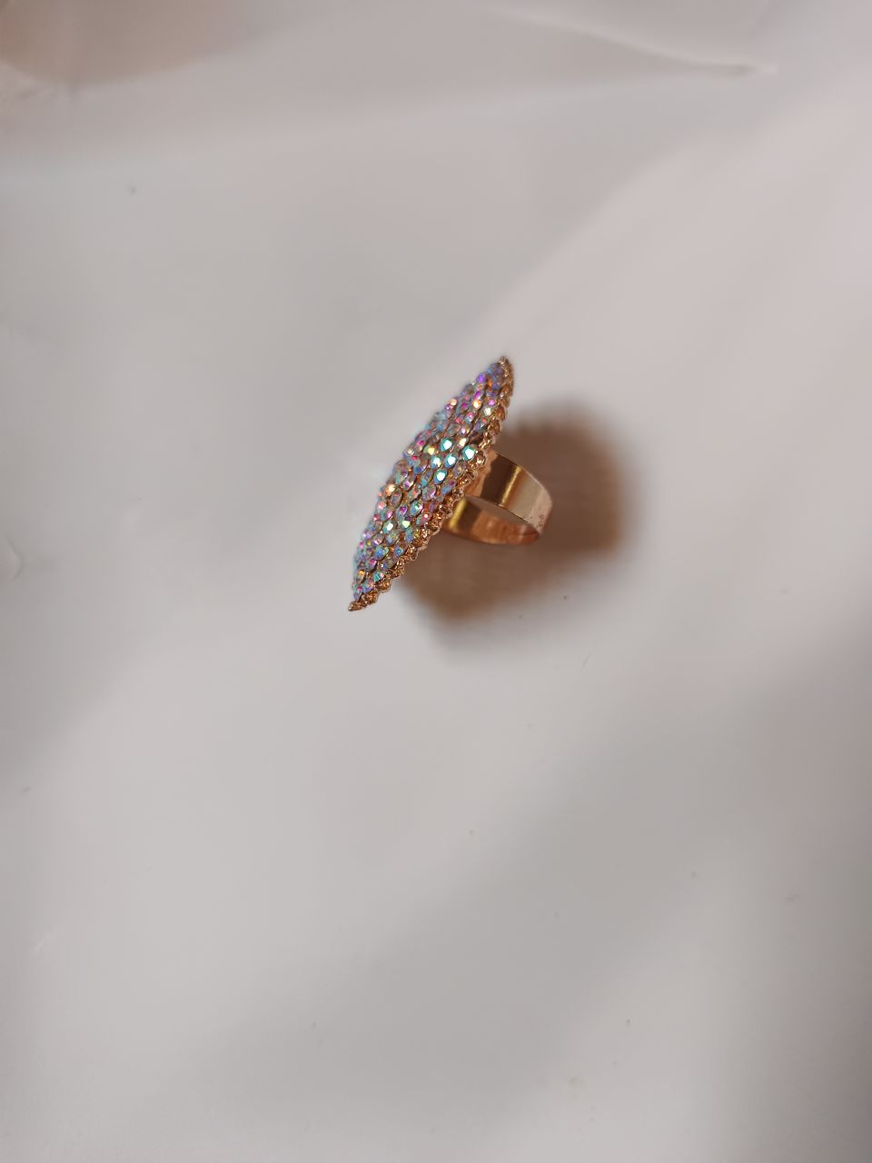 Shimmering stone Partywear ring - Design 1