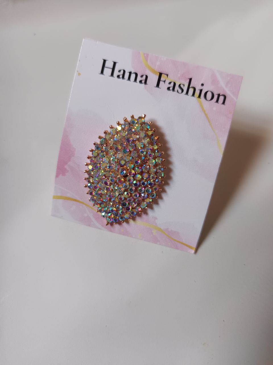 Shimmering stone Partywear ring - Design 1