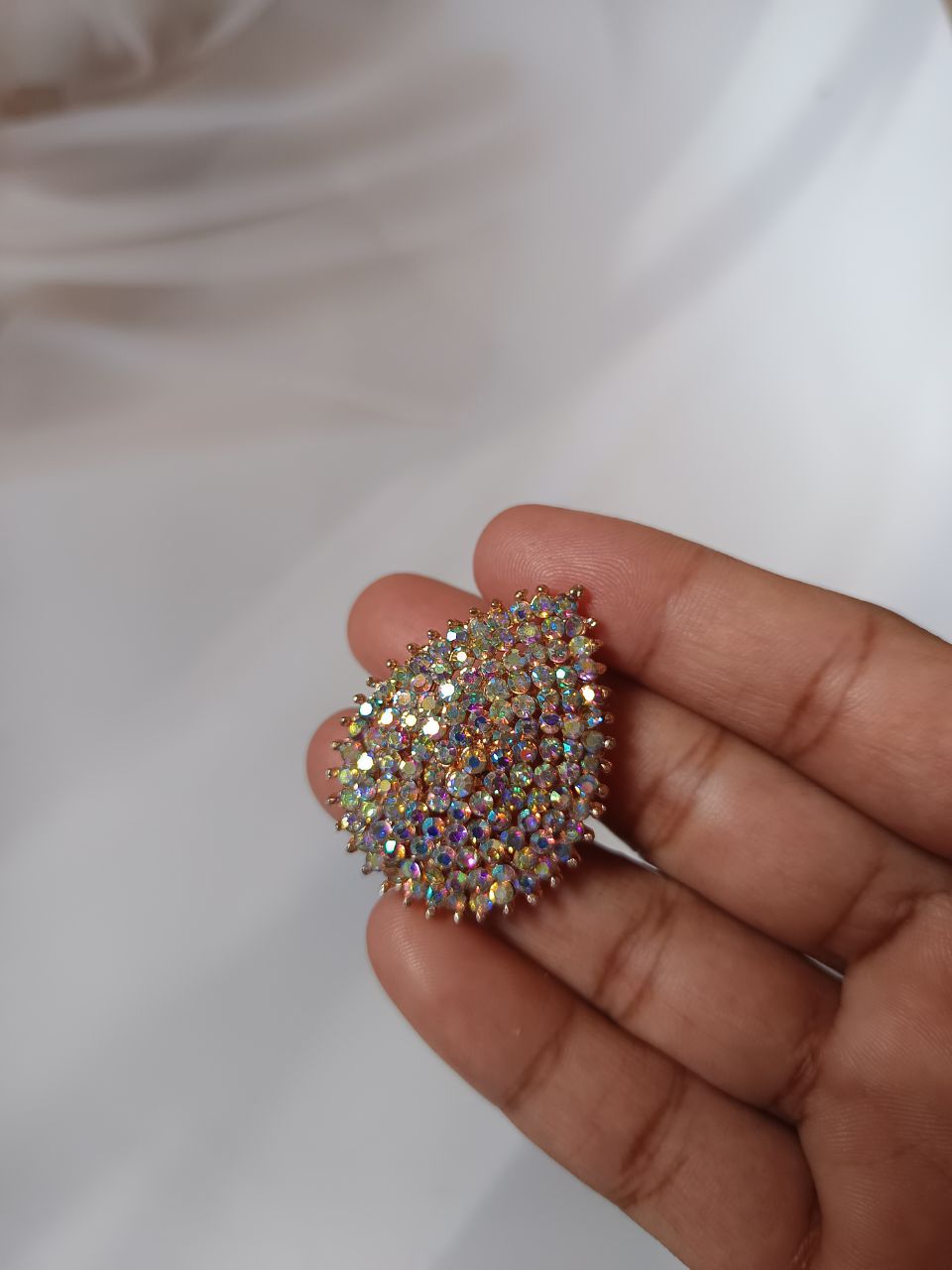 Shimmering stone Partywear ring - Design 2