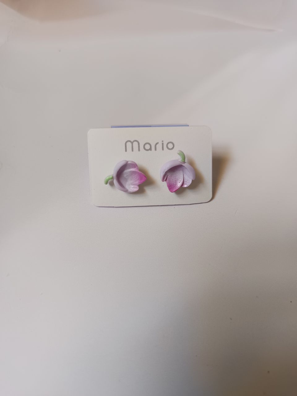 Blush petal stud - 2