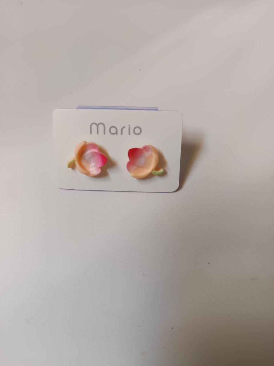 Blush petal stud