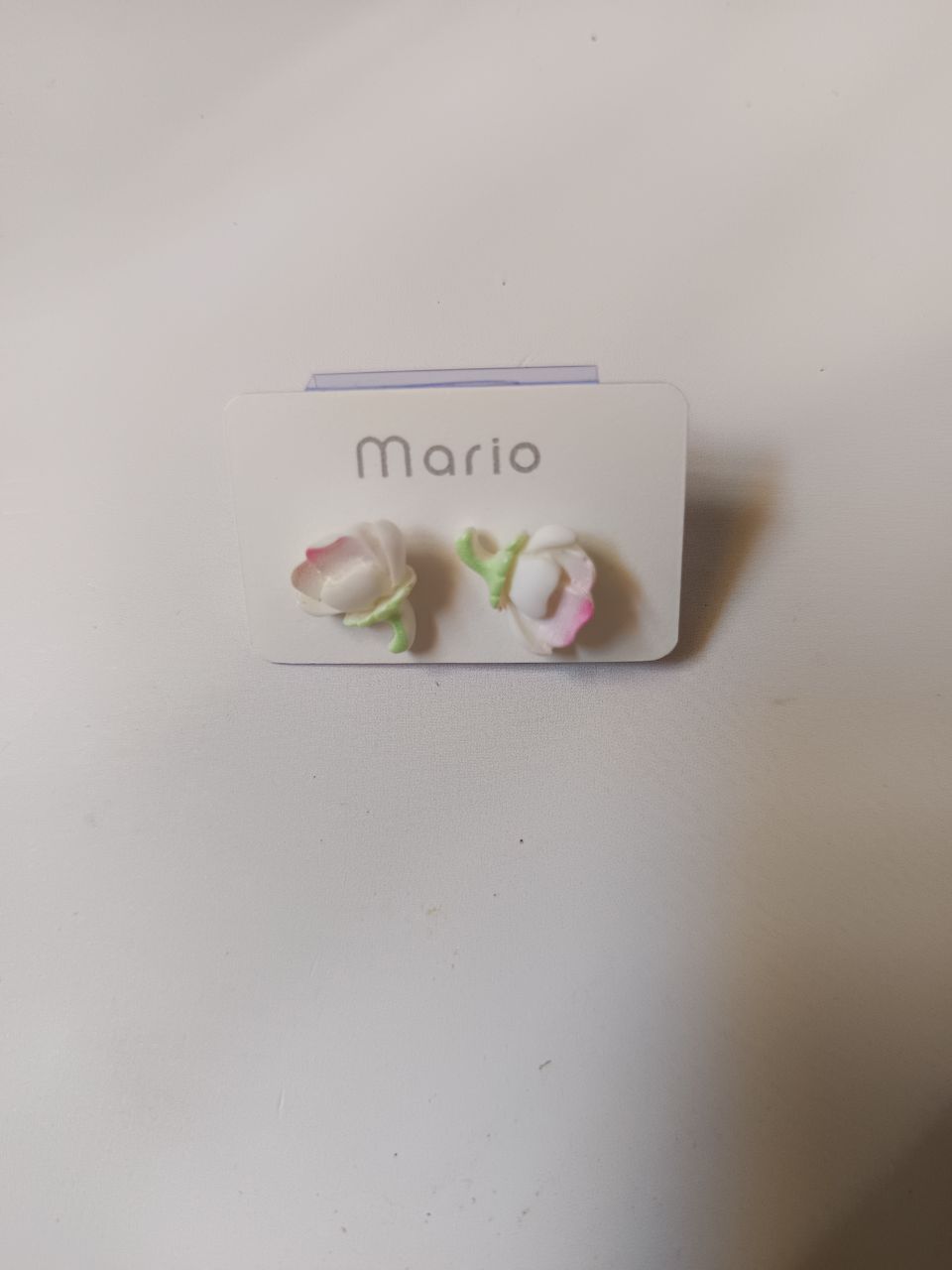 Blush petal stud - 4