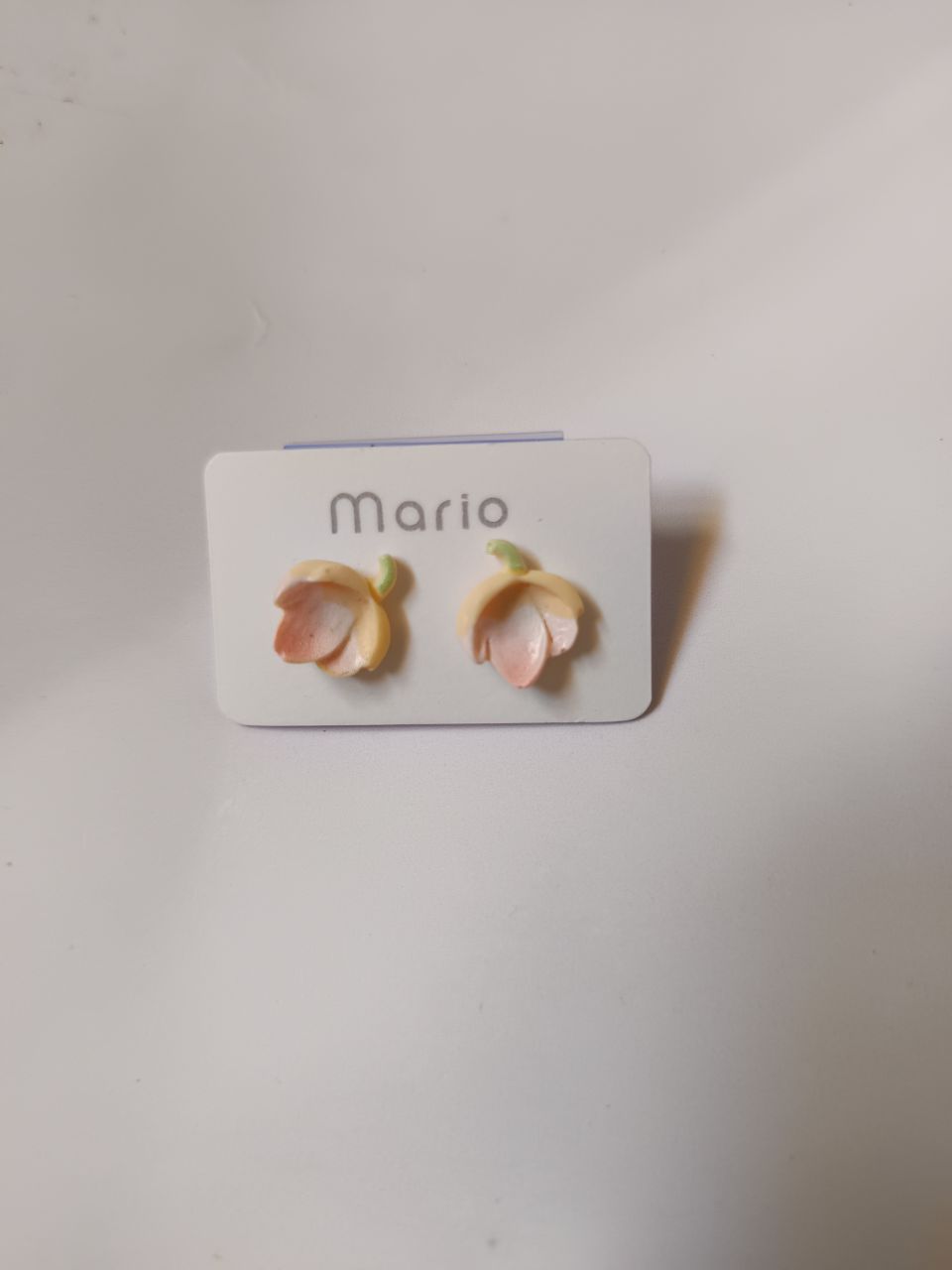 Blush petal stud - 5