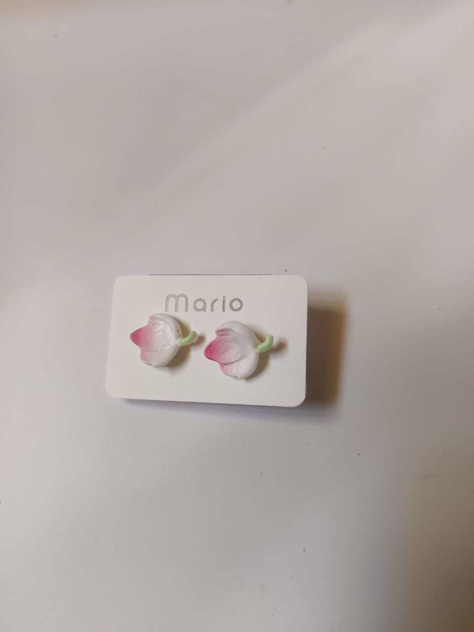 Blush petal stud - 6