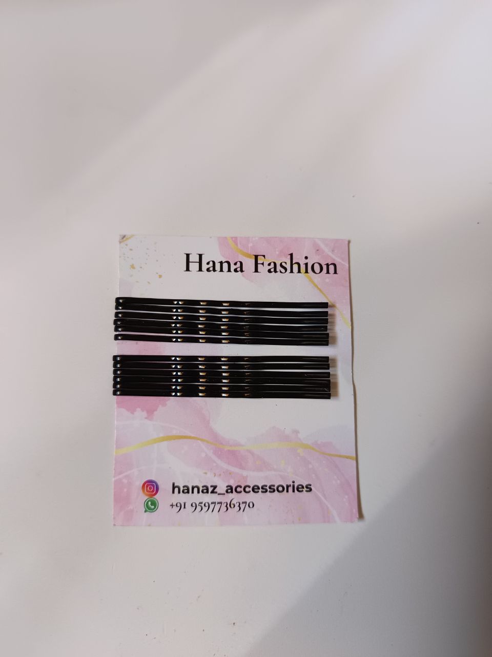 Bobby pins card(12 pcs)