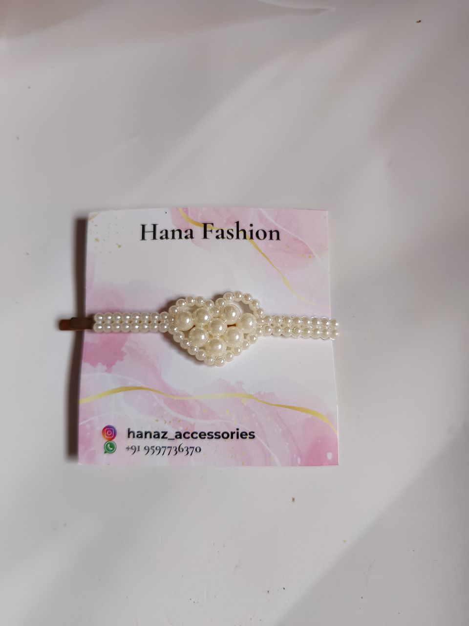 Pearl Korean pin - Design 3