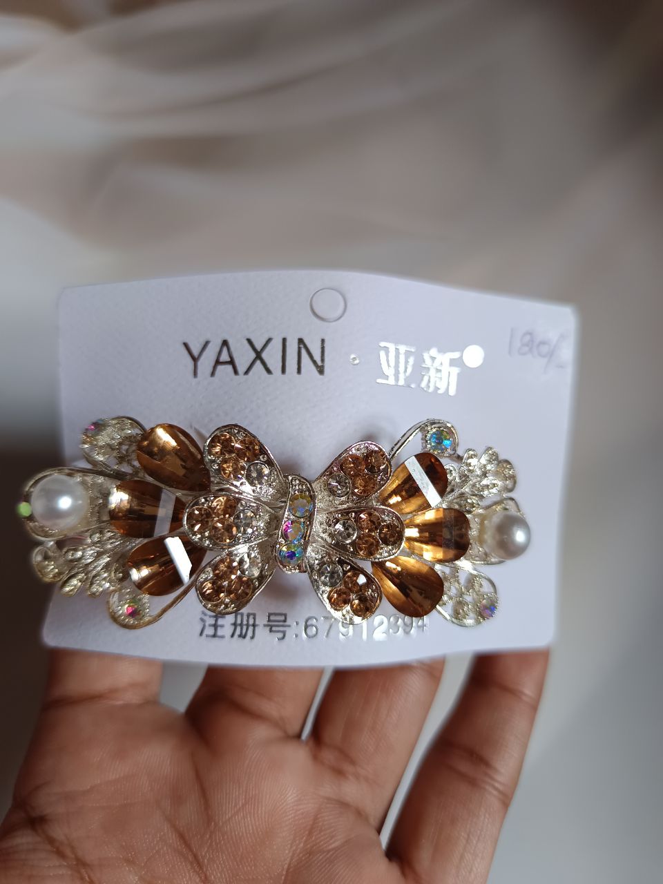 Premium partywear stone centerclip big - 1